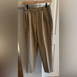 Pendleton Houndstooth Vintage 1980’s Virgin Wool Women’s Pants